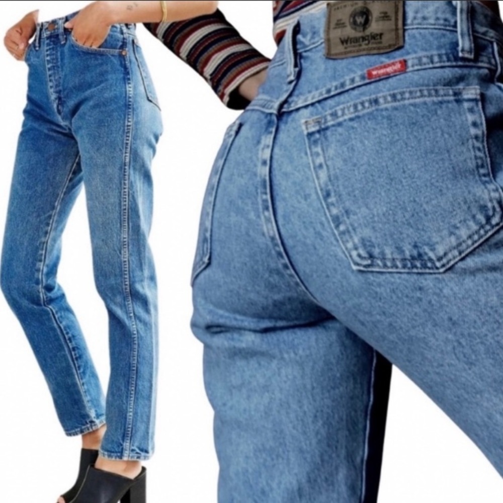Wrangler VTG Relaxed High Rise Jeans 80s 90s 33x30